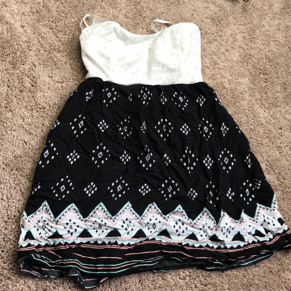 Strapless summer dress!😁